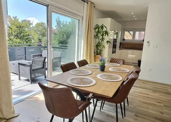 Alsace A Climatisee Garage, Parking Et Terrasse Διαμέρισμα *